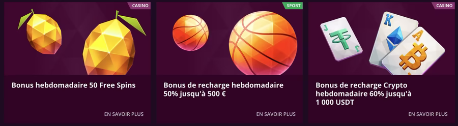 Free Spins et promotions régulières
